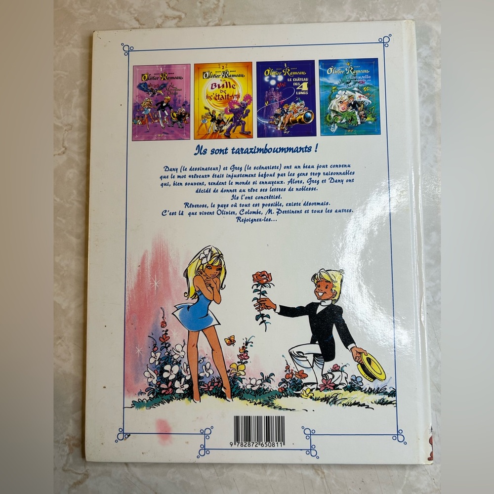 Olivier rameau (French) hardcover comic book 1998 - Picture 2 of 6